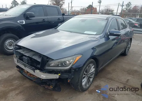 2015 Hyundai Genesis 3.8 from USA, damaged, VIN KMHGN4JE8FU033245